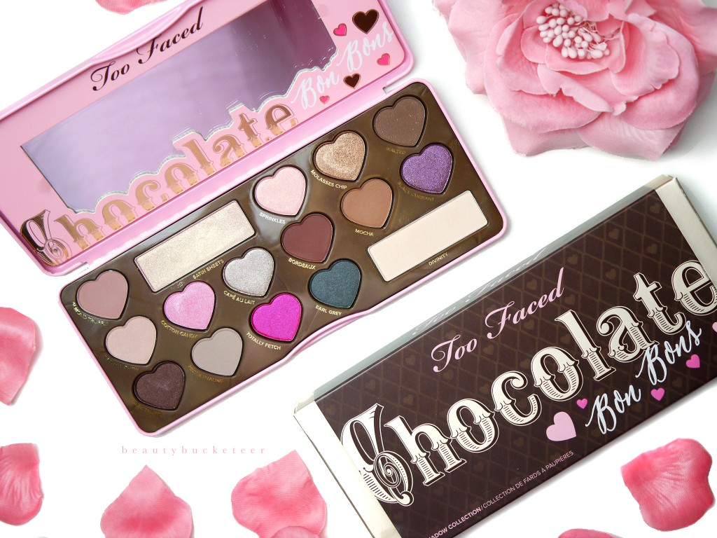 Beauty Bucketeer - Too Faced Chocolate Bon Bons Palette Review